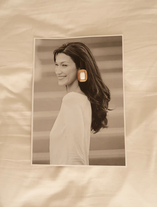 Tuscany White Earrings